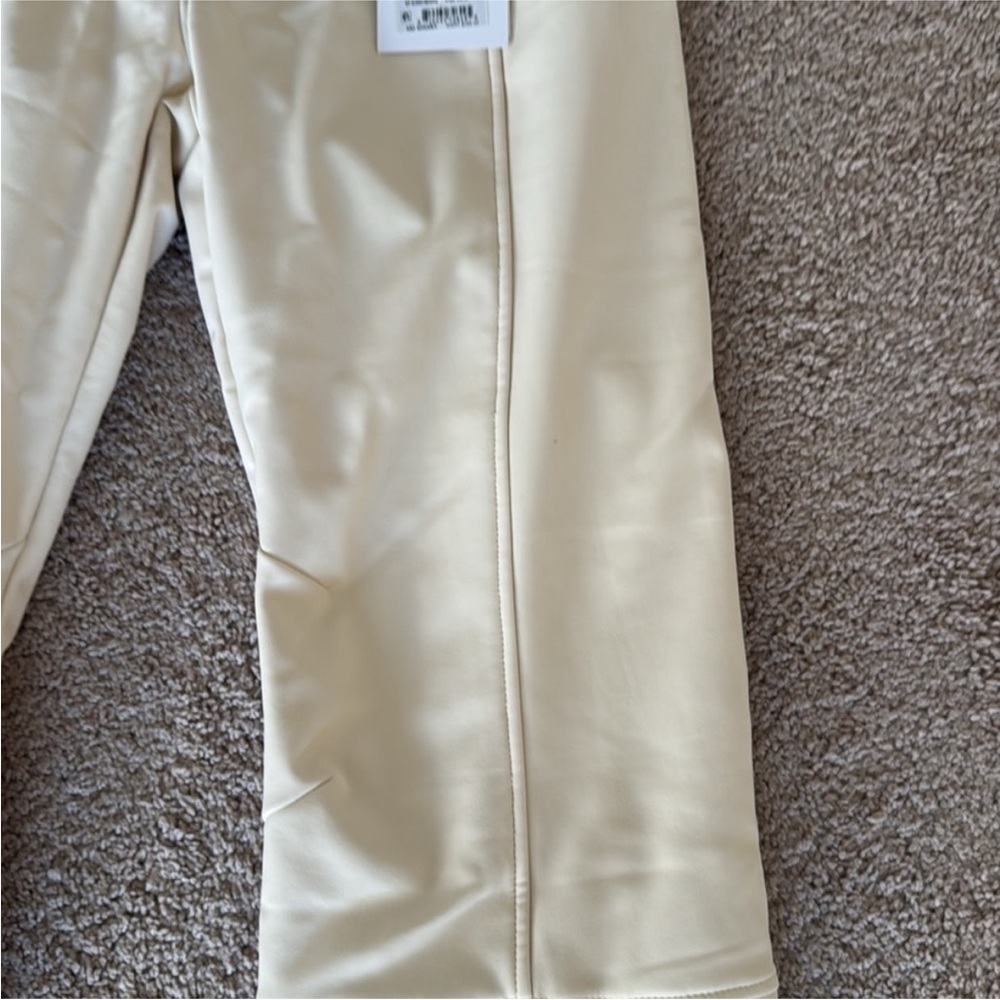 Halfdays Emma Soft Shell Pant - Oat Milk - Picture 8 of 8